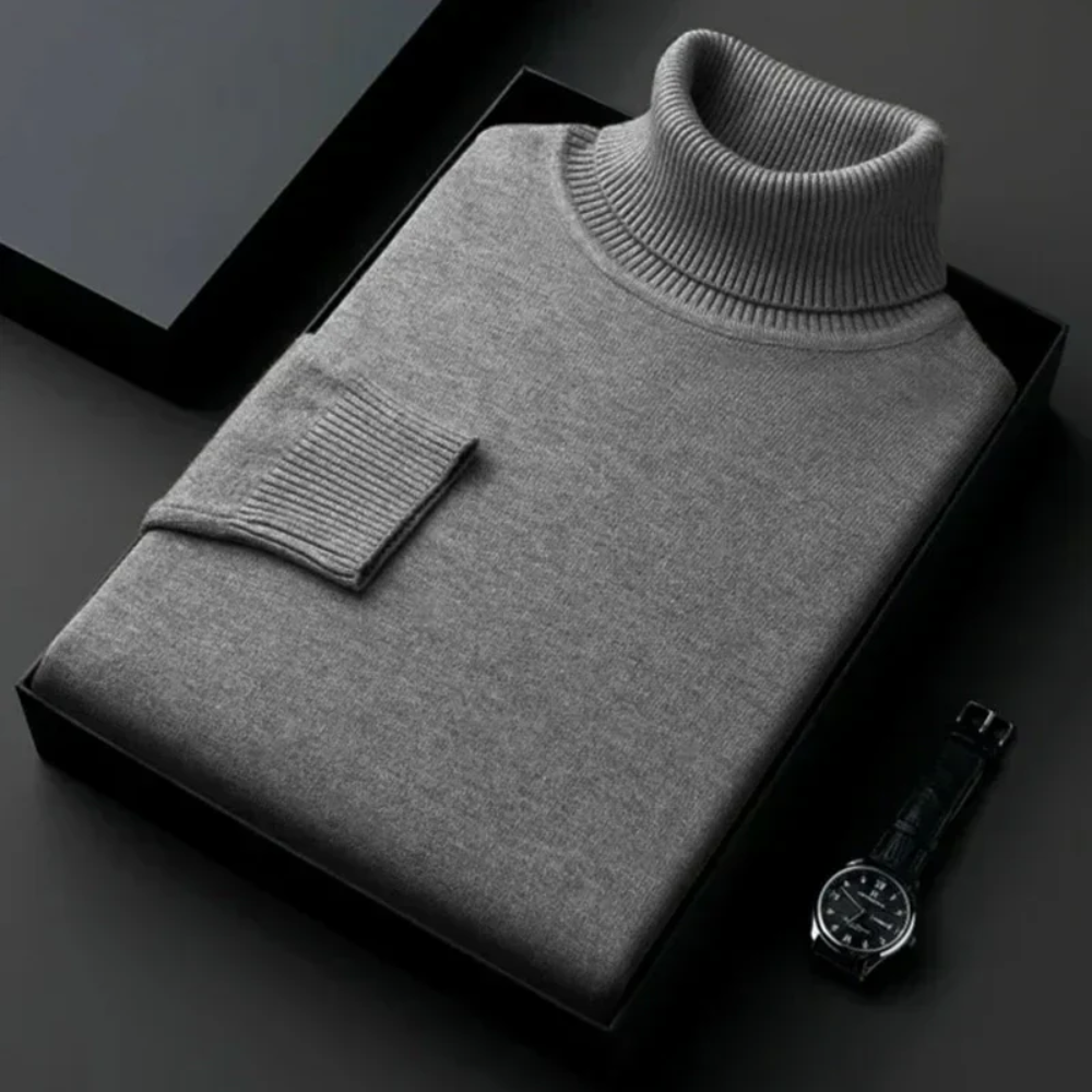 Alioth Cashmere Turtle Neck Sweater