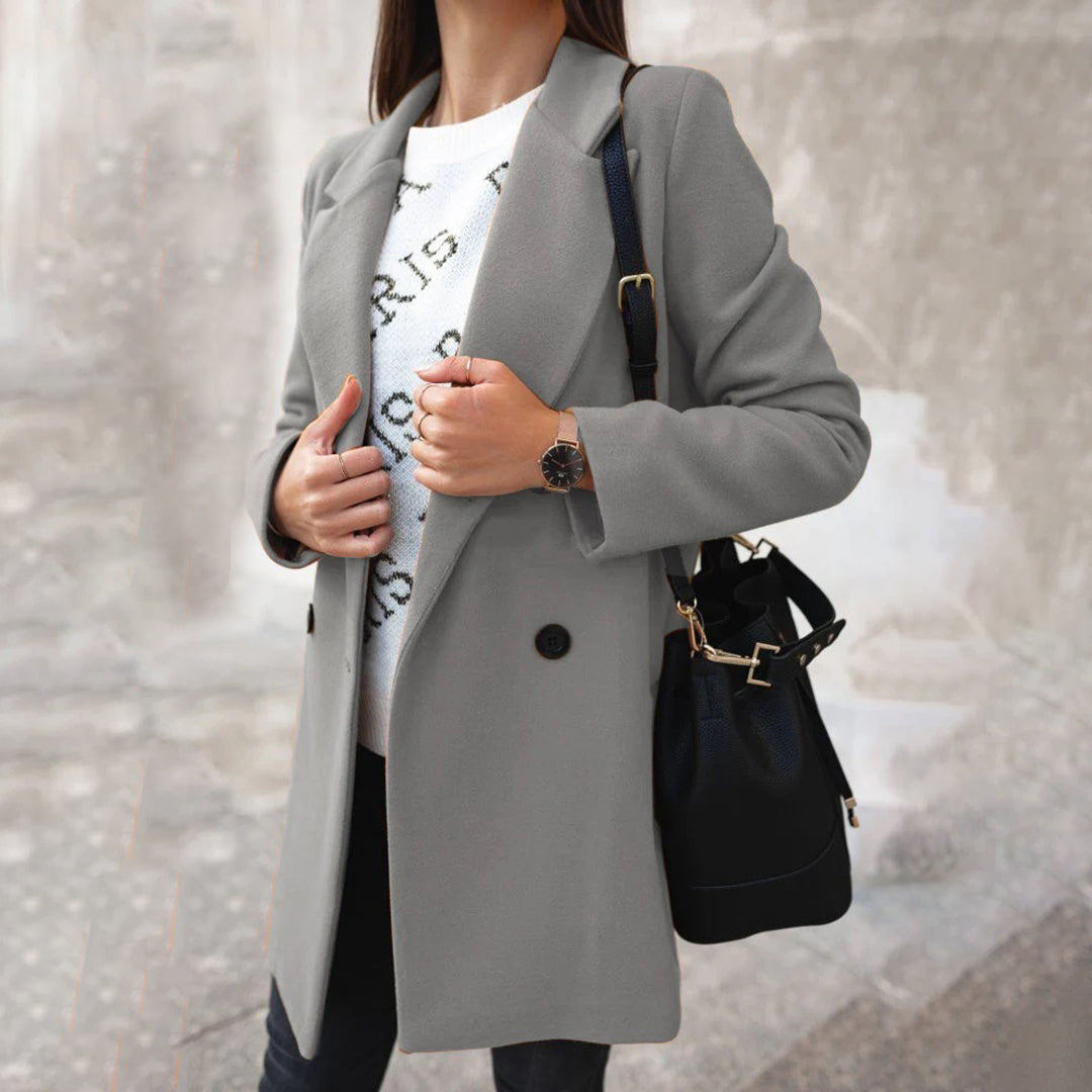 Anna - Long Women's Coat for Women