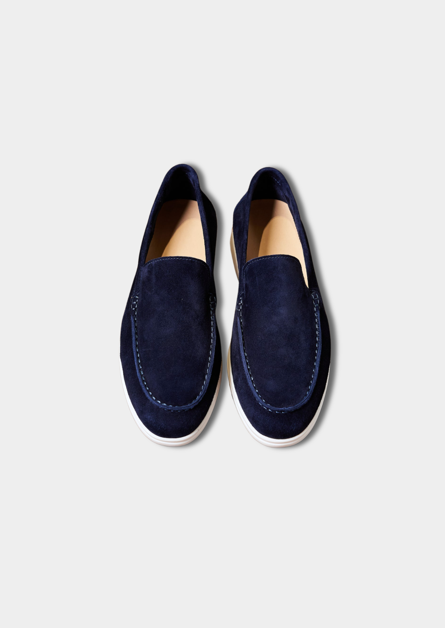 Navy Blue Marina Loafers