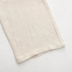 COMO Tailored Linen Straight-Leg Trousers