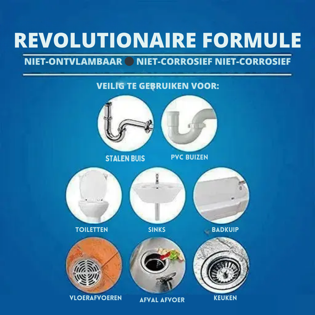 Effortless Drain Cleaner – Rapidly Clear Blockages with Ease