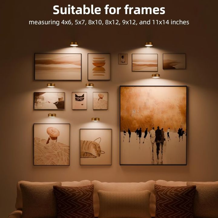 Buy One, Get One Free | Magnetic LED Accent Lights for Artwork