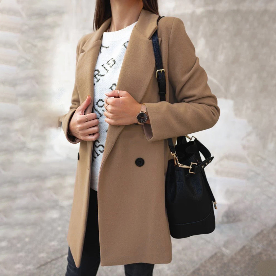 Anna - Long Women's Coat for Women