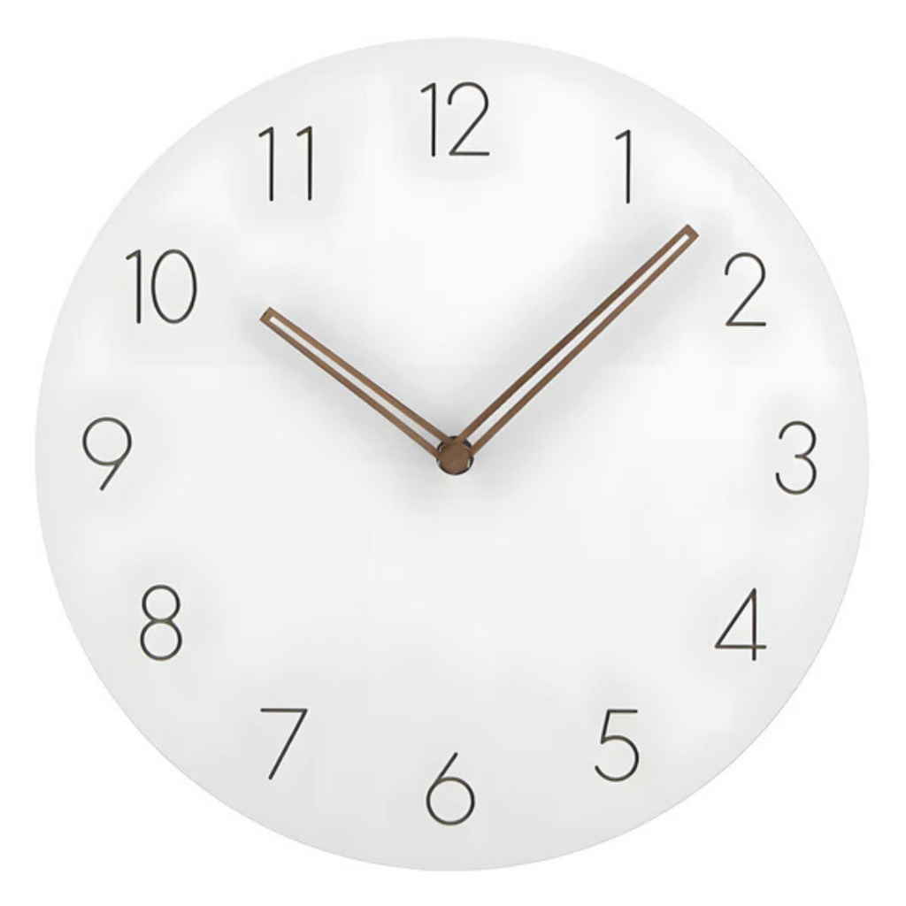 Elegant Minimalist Wooden Wall Clock