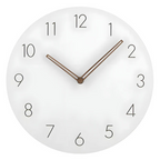 Elegant Minimalist Wooden Wall Clock