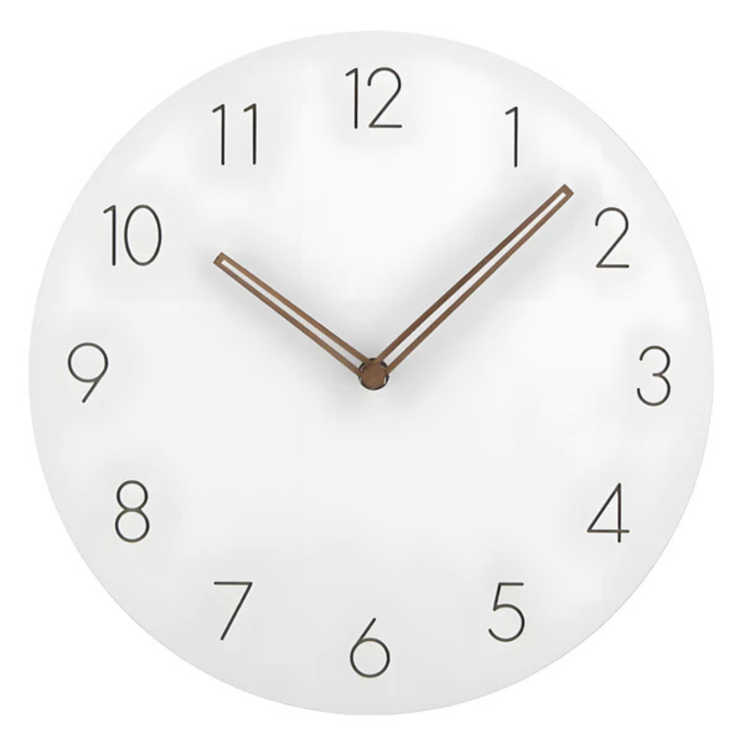 Elegant Minimalist Wooden Wall Clock