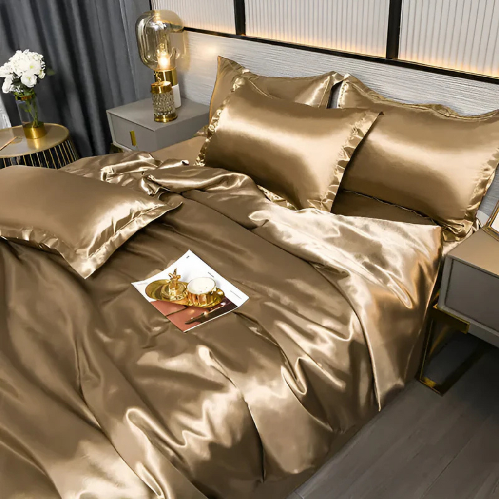 Luxurious Silk Duvet Cover - Soft, Breathable Comfort