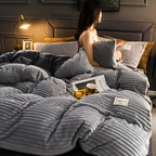 Auric - Premium Soft Flannel Duvet Cover Collection
