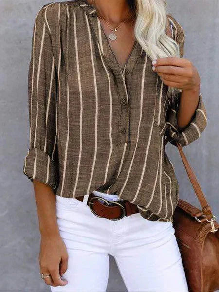 Avalon - Chic Striped Top