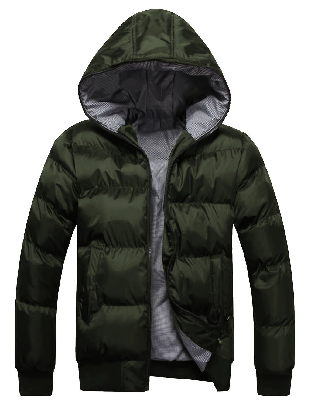 Essential Men's Winter Jacket - Stylish Design with Zip Pockets - Regular Fit - Puento Fortade - TP
