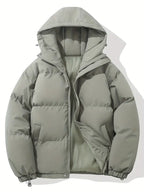 Men's Casual Hooded Dons Jacket - Winter Regular Fit - Puento Fortade TP 27 - Essential