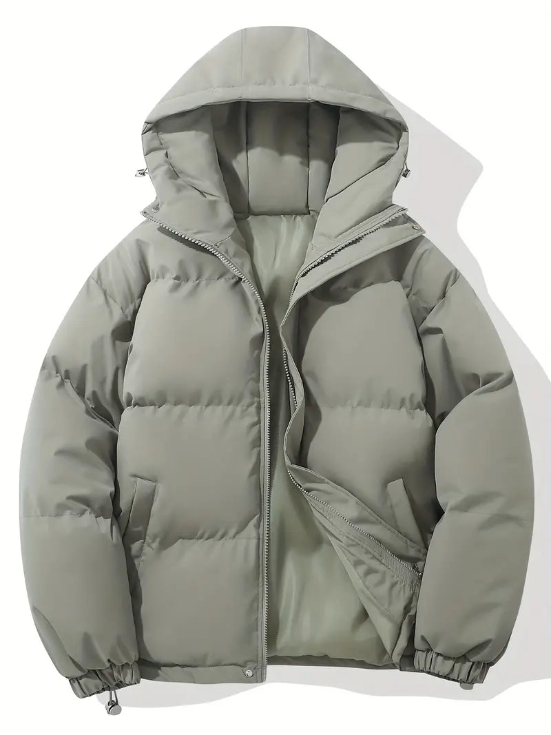 Men's Casual Hooded Dons Jacket - Winter Regular Fit - Puento Fortade TP 27 - Essential