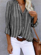 Avalon - Chic Striped Top