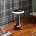 Vintage-Inspired Wireless Table Lamp - LumiBar