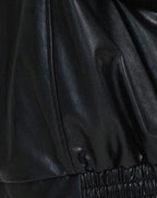 Chic Oversized Lightweight Leather Jacket for Women