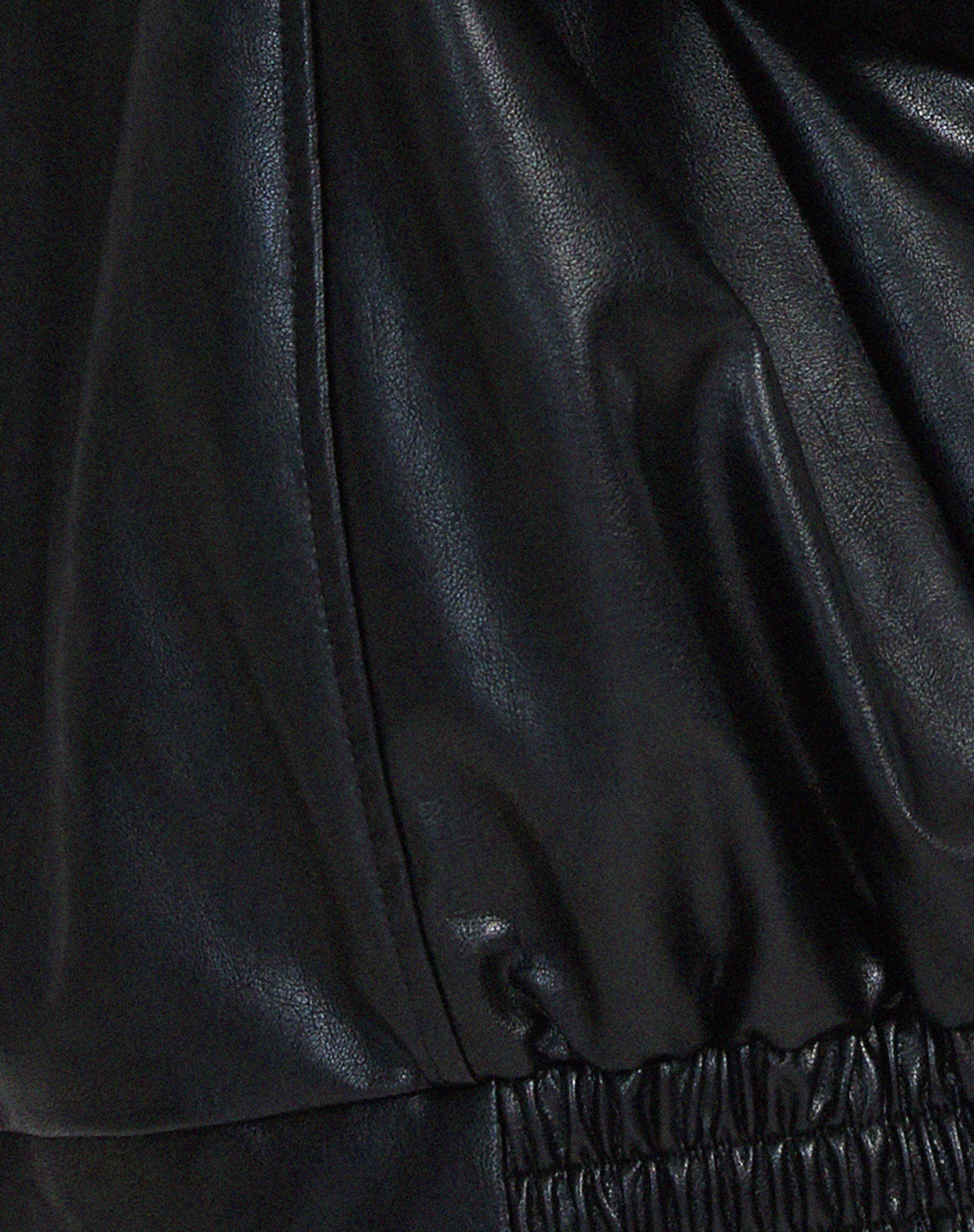 Chic Oversized Lightweight Leather Jacket for Women