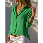 Chic Long-Sleeve Blouse for Women