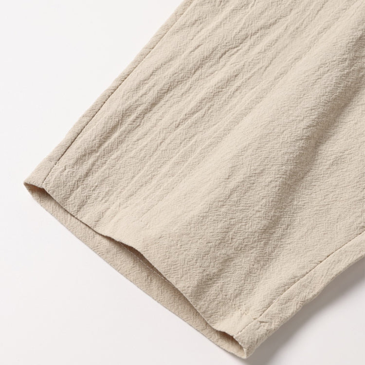 JEJU Relaxed Linen Wide-Leg Pants