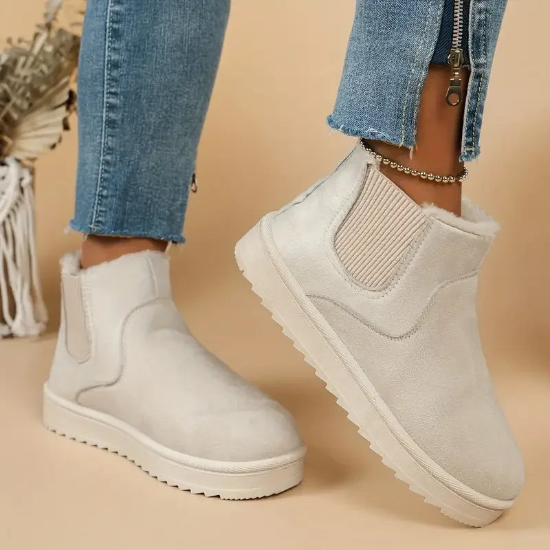 Women's Insulated Winter Boots with Non-Slip Sole