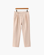Chic High-Waisted Parisian Trousers