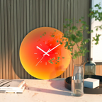 Contemporary Glass Wall Clock for Stylish Decor