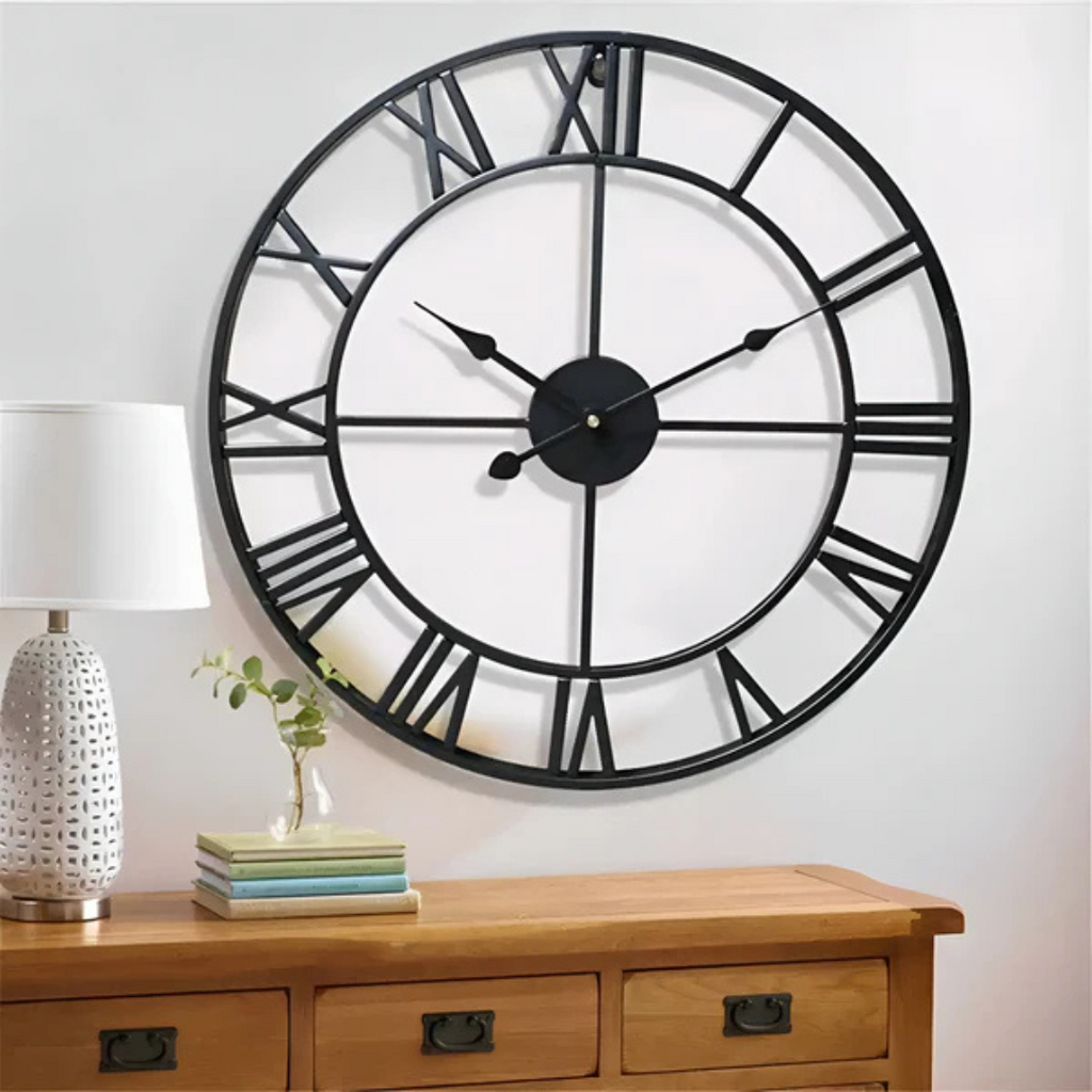 Exclusive Modern Large Wall Clock with Unique Frame Design