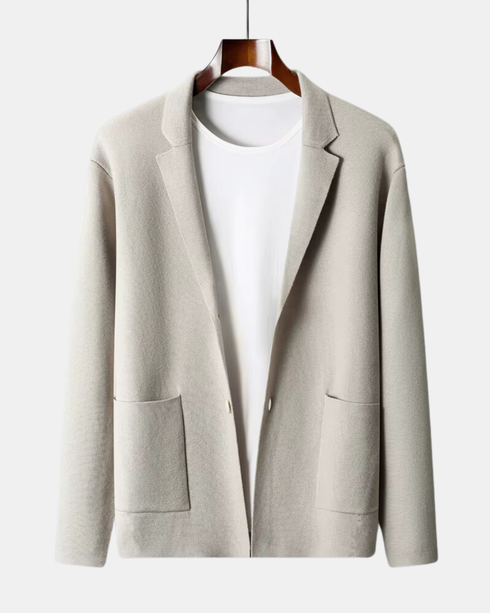 Bacchus Button-Up Cashmere Cardigan