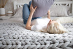 Soft and Elegant Braided Throw Blanket for Sofa Accents