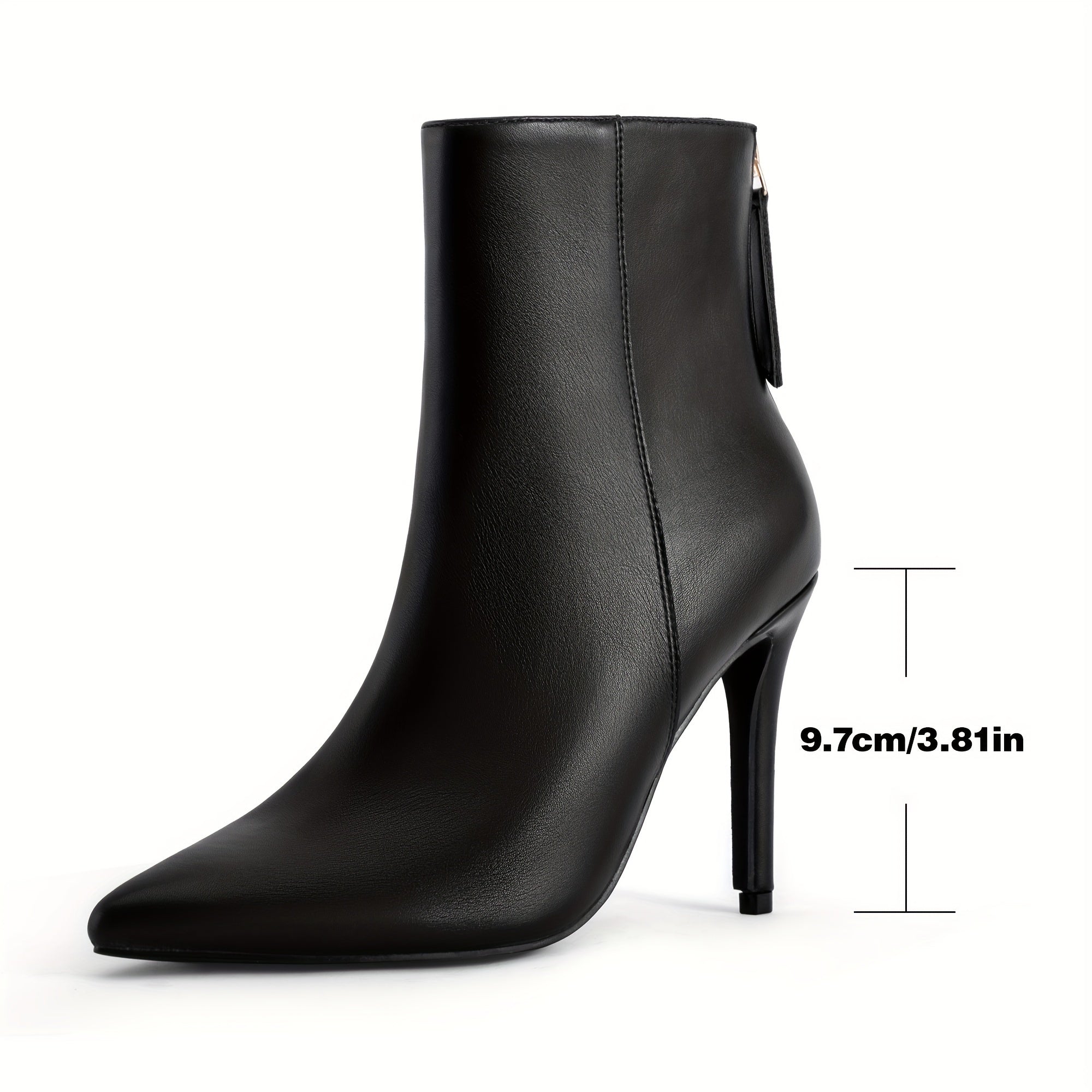 Karlijn - Chic Western-Style Ankle Boots with Stiletto Heel
