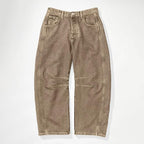 Women's Mid-Waist Wide Leg Denim Jeans