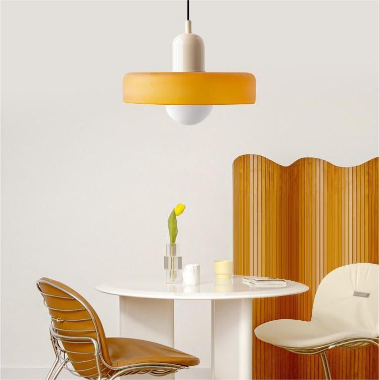 Vibrant Glass Pendant Light - BauLume