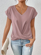 Noreen - V-Neck Casual T-Shirt