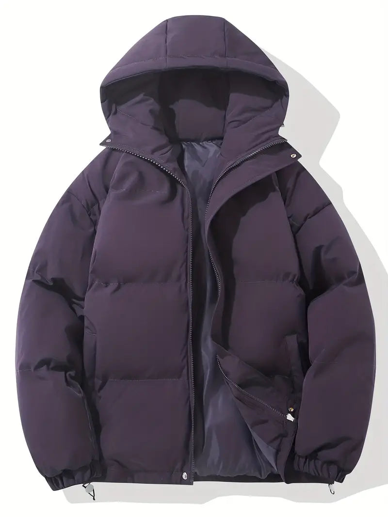 Men's Casual Hooded Dons Jacket - Winter Regular Fit - Puento Fortade TP 27 - Essential