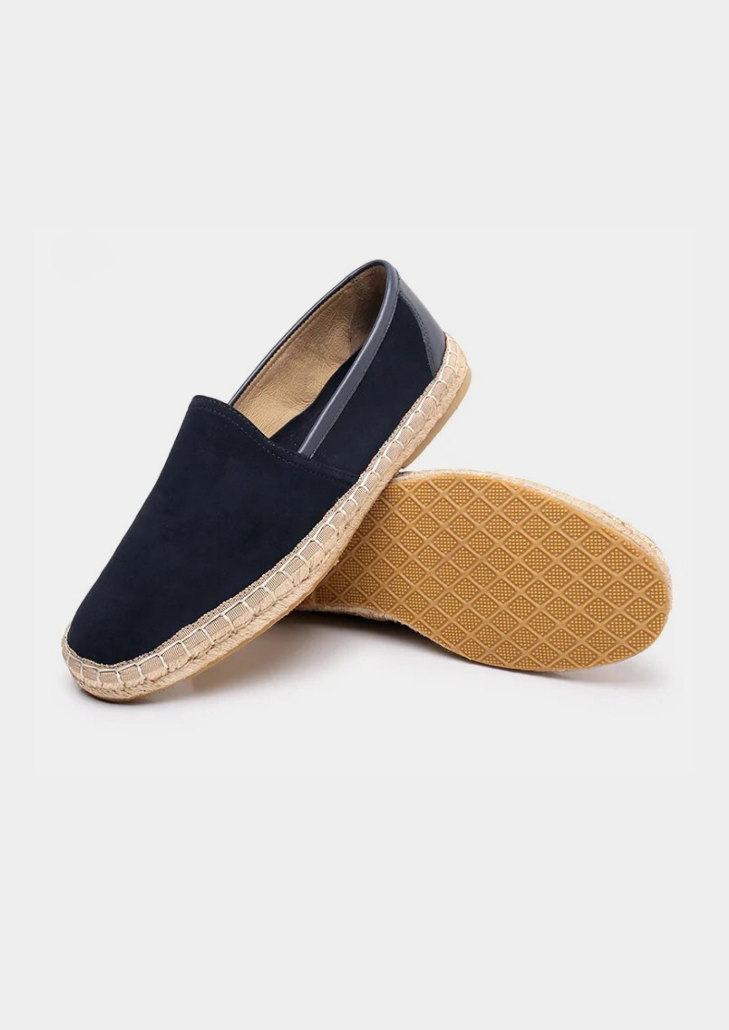 Navy Blue Seaside Espadrilles