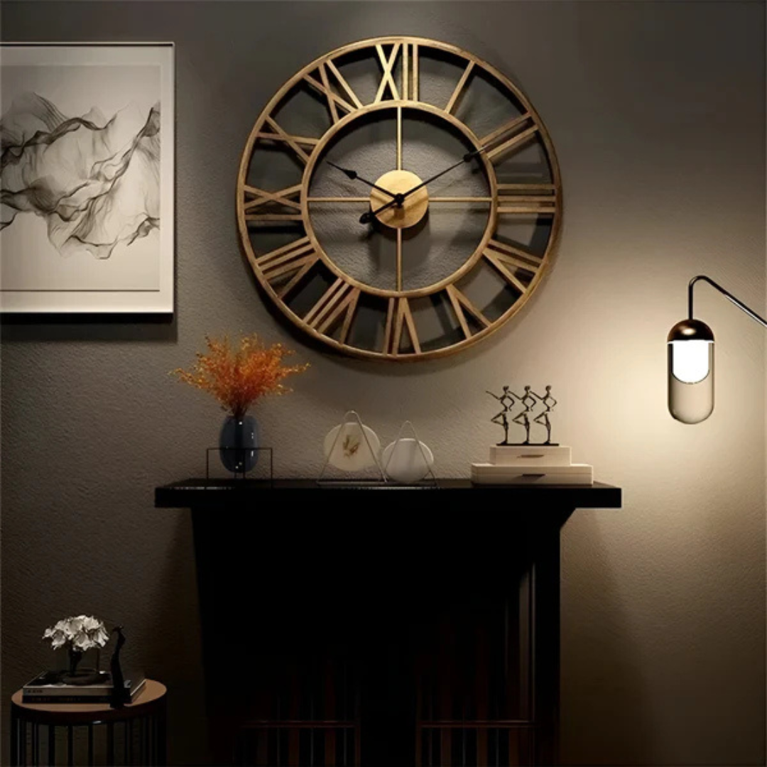 Exclusive Modern Large Wall Clock with Unique Frame Design