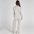Eline | Premium Loungewear Set Featuring Cozy Trousers and V-Neck Design