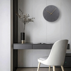 Elegant Minimalist Wooden Wall Clock