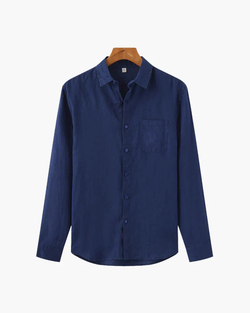 PORTOFINO Linen Button-Up Shirt