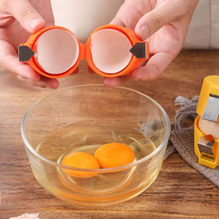 Buy One, Get One Free | Egg Cracker – Effortlessly and Hygienically Crack Eggs
