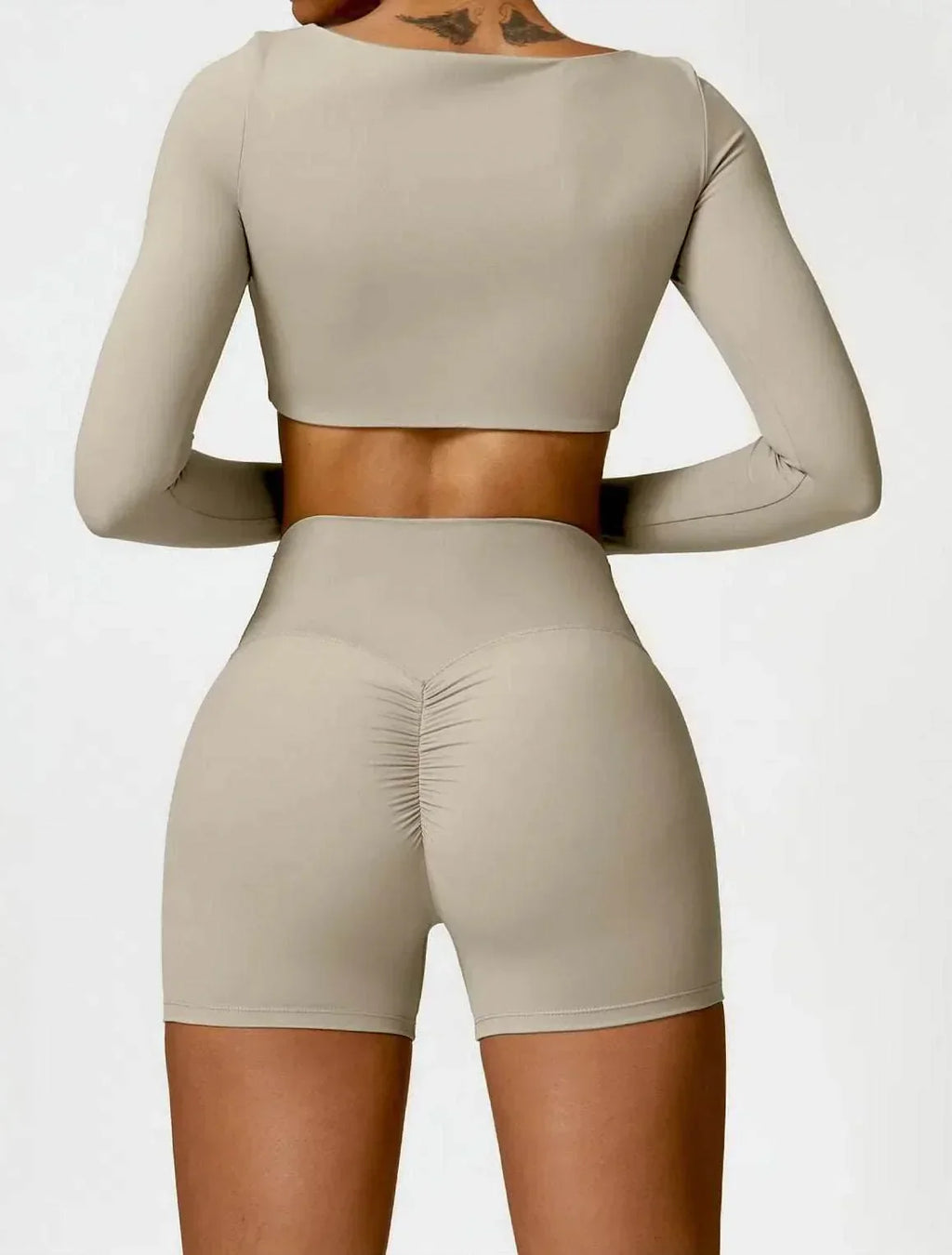 Women's Long Sleeve Seamless Sports Set