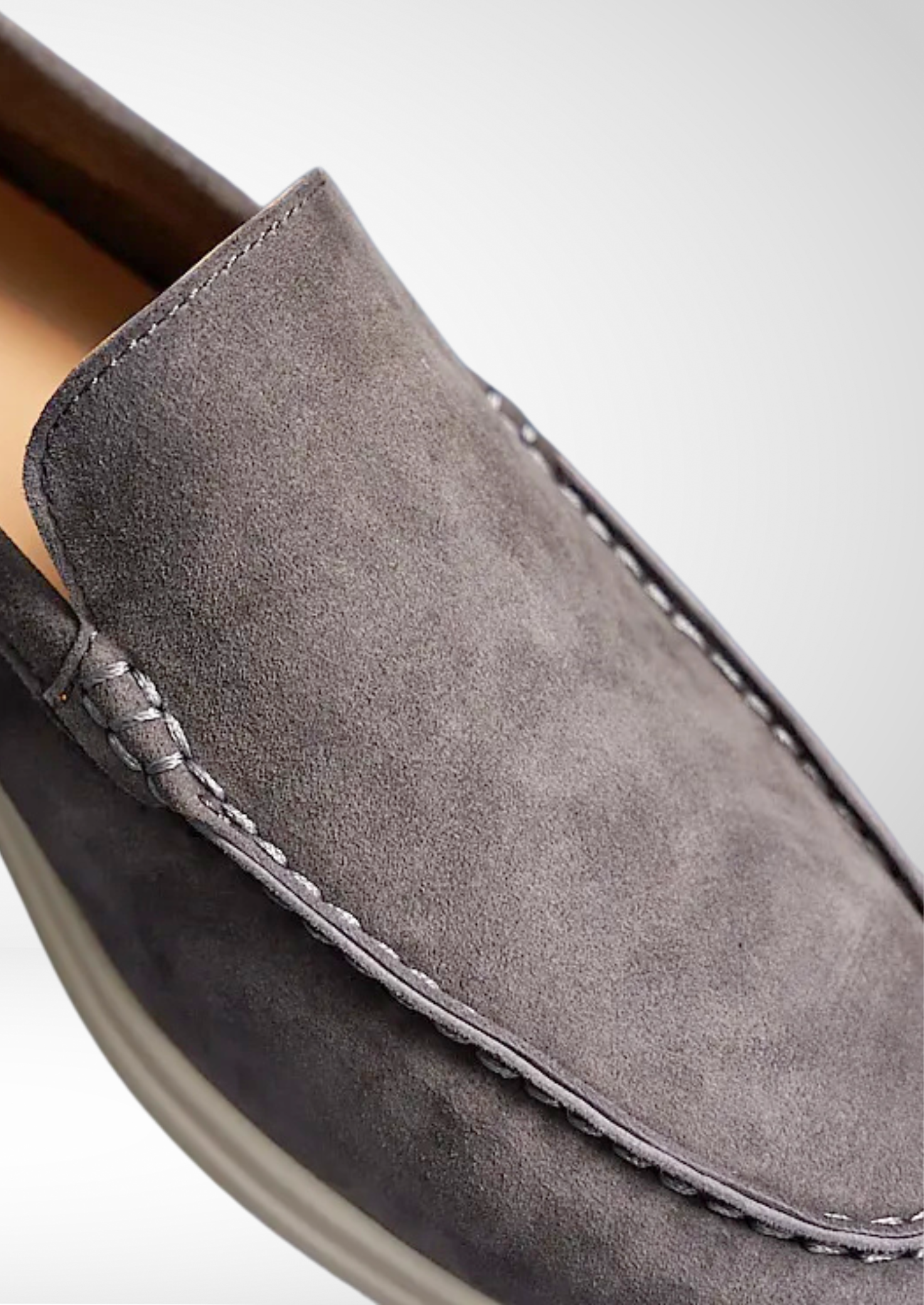 Fog Grey MARINA Loafers