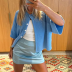 Elise - Short-Sleeved Cardigan