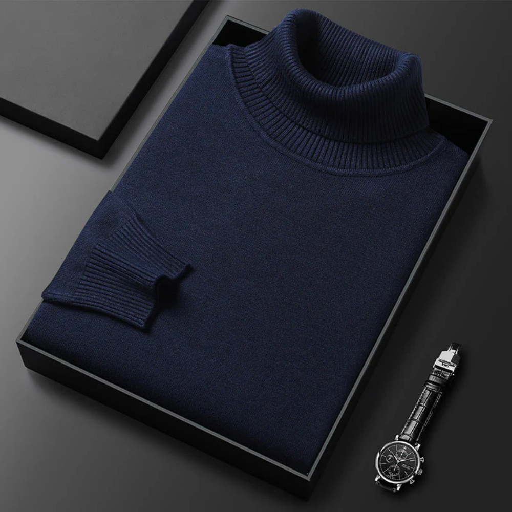 Alioth Cashmere Turtle Neck Sweater