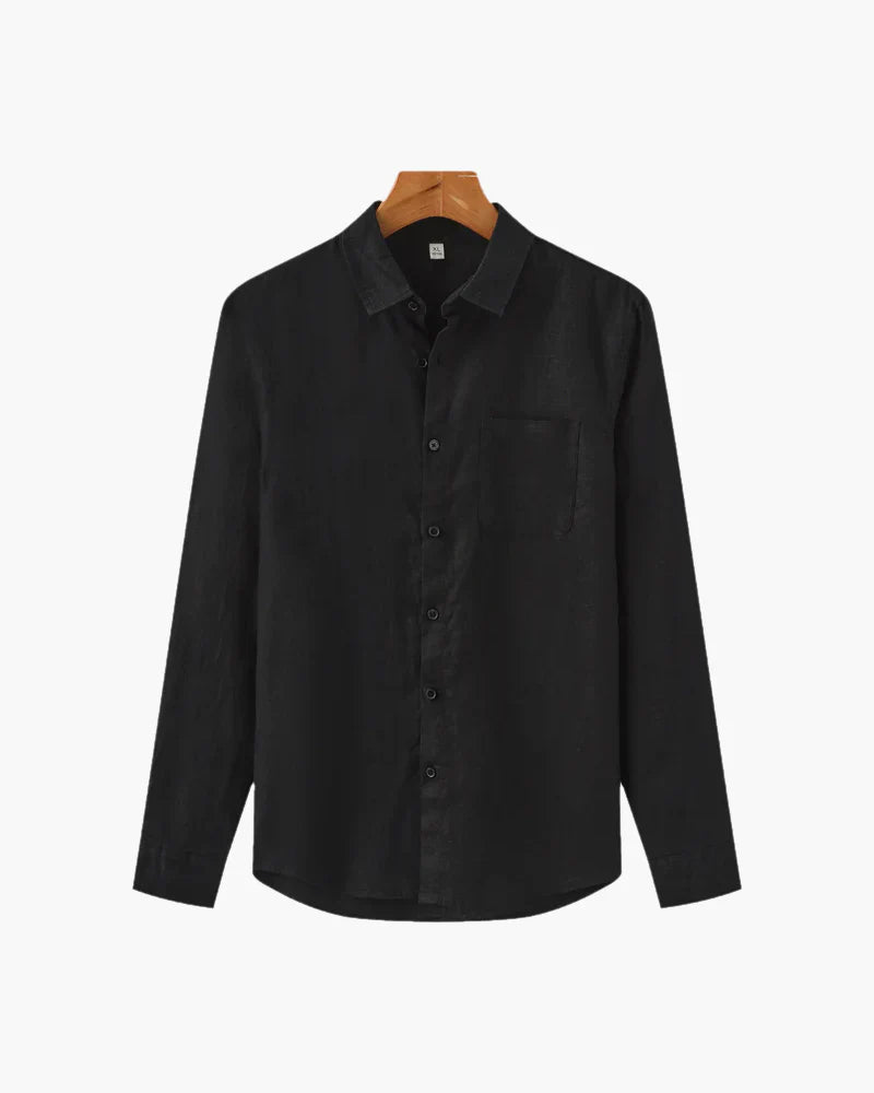 PORTOFINO Linen Button-Up Shirt