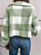Luna Dressed Teddy Coat - Comfort and Elegance for Women