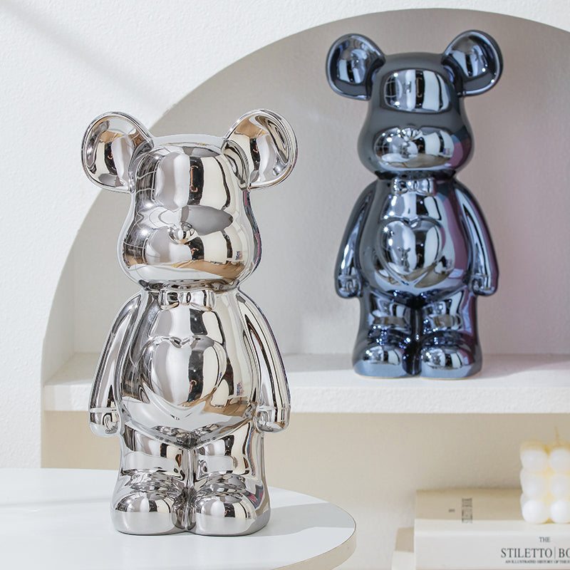 Chic Bear Sculpture for Contemporary Home Décor