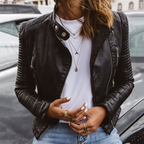 AVALON - Ladies Leather Summer Jacket