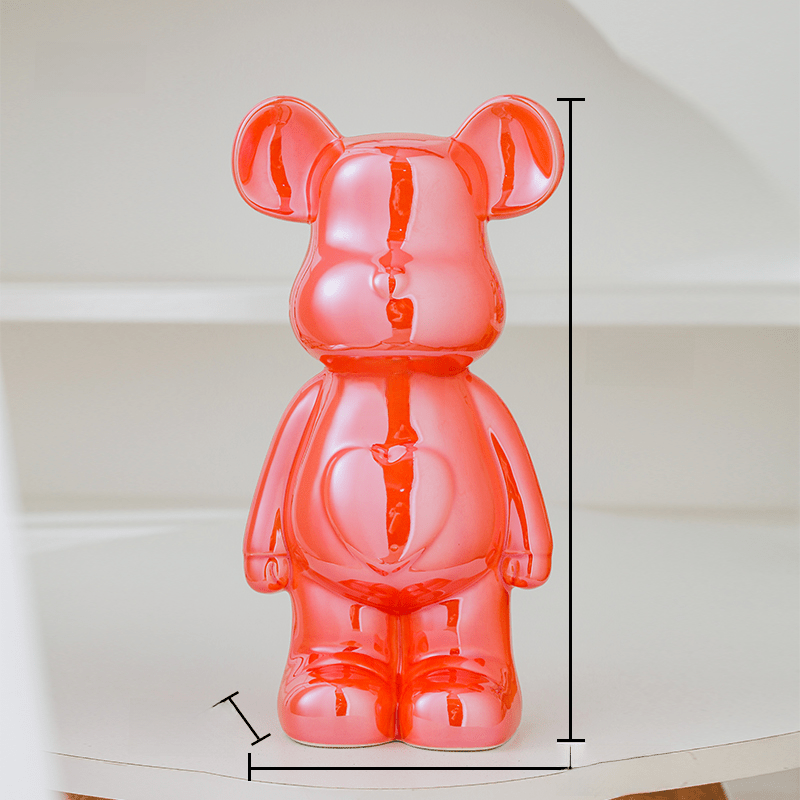 Chic Bear Sculpture for Contemporary Home Décor