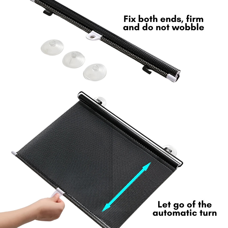 Instant Coolness and Privacy: Suction Cup Window Blinds