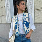Noorje - Printed Wildflower Gilet
